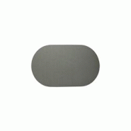 Stil Casa, set de 12 sets de table unicolores, polyuréthane cousu, 48xh. 30 cm, finition dollar couleur gris. - TOV4830-D-GRD Stil Casa, set de 12 sets de table unicolores, polyuréthane cousu, 48xh. 30 cm, finition dollar couleur gris. - TOV4830-D-GRD