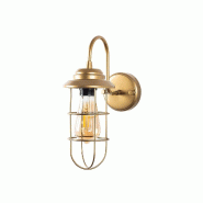 WellHome - Applique murale Baikal Gold 12x25x32cm - doré métal WH3404