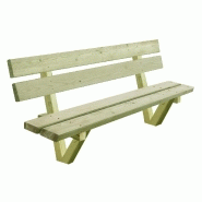 Banc public en bois cdirect-pro ban offenbourg