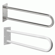 Barre de relève double PMR 60 cm Chrome