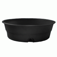 Bassin pour animaux 500L - Polyéthylène haute densité - Très résistant - Noir et bleu Bassin pour animaux 500L - Polyéthylène haute densité - Très résistant - Noir et bleu