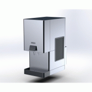 Distributeur automatique de glace nuggets production 100kg/24h réserve 5kg condenseur air Brema