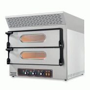 Four à pizza électrique KUBE 2 EVO PLUS - 4 pizzas Ø 30 cm | Resto italia - 7020121003K
