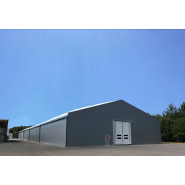 Hangar de stockage industriel pour la protection des matériaux techniques et sensibles contre les intempéries_1