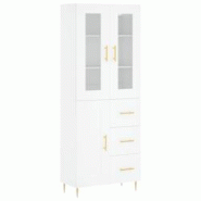Helloshop26 - Buffet bahut commode armoire meuble de rangement organisateur cuisine salle de séjour salon haut 69,5 x 34 x 180 cm 02_0032559 - 300021 Helloshop26 - Buffet bahut commode armoire meuble de rangement organisateur cuisine salle de séjour salon haut 69,5 x 34 x 180 cm 02_0032559 - 300021
