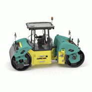 Rouleau vibrant léger tandem - ARX 160 - Ammann, compactage variable et visibilité à 360°