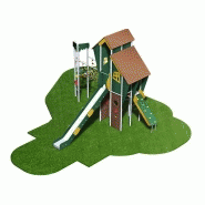 Structure de jeux terra avec tour accro - te11802i