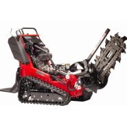 Trancheuse, trancheuse Barreto, BARRETO 718, Micro 718, trancheuse hydraulique, trancheuse Honda, Honda GX200, trancheuse 45 cm, trancheuse réseaux, t