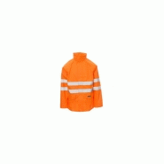 Veste de pluie - haute visibilité - hurricane jacket orange fluo 02001s