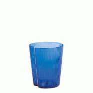 Zafferano Lot de 6 Verres Handy Tumbler en verre soufflé bleu, design ergonomique empilable, idéal pour un usage quotidien, lavable au lave-vaissell Zafferano Lot de 6 Verres Handy Tumbler en verre soufflé bleu, design ergonomique empilable, idéal pour un usage quotidien, lavable au lave-vaissell