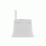 ZTE MF283V - Routeur portable 4G LTE monobande (2,4 GHz) avec antenne externe - Blanc ZTE MF283V - Routeur portable 4G LTE monobande (2,4 GHz) avec antenne externe - Blanc