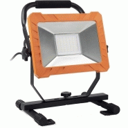 Projecteur de chantier LED 50W - Smartwares FCL-76004 - 4000lm, IP65, inclinaison ajustable et socle pivotant Projecteur de chantier LED 50W - Smartwares FCL-76004 - 4000lm, IP65, inclinaison ajustable et socle pivotant