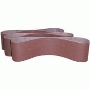 Bande abrasives 50 X 686 grain 60 pour ponceuse G55108 - lot de 3 Bande abrasives 50 X 686 grain 60 pour ponceuse G55108 - lot de 3