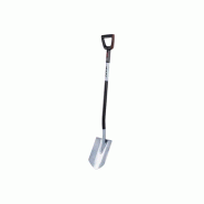 Bêche pointue elite acier au bore – MTF – manche fibre de verre 123 cm – 1zst3259