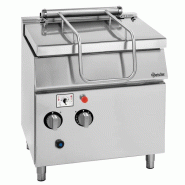 Braisière basculante électrique PRO 80 Litres Série 900, 15 300 W, 400 V - TRI
