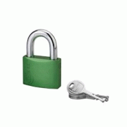Cadenas à clé Colorful, laiton, intérieur, anse acier, 50mm, 3 clés - THIRARD - multicolore 3150269281157 Cadenas à clé Colorful, laiton, intérieur, anse acier, 50mm, 3 clés - THIRARD - multicolore 3150269281157