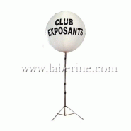 ÉCLAIRAGE DE CHANTIERS - BALLON ÉCLAIRANT AUTO-GONFLANT DIAMÈTRE 1M20