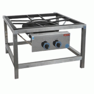 Diamond - Brûleur gaz paella, diam 450, sur support (27.2 kW) professionnel – BPG/27-SP - inox AKS-BPG/27-SP