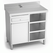 FRICOSMOS Armoire à café en acier inoxydable BA02 - MCFRI001