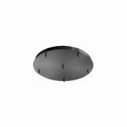 Gea Luce Ofelia Mini B T/6 Rosace Ronde - Base Pour Suspension Avec 6 Trous, Finition Noir Mat, Degré Ip20 - Gealuce - noir OFELIA MINI B T/6 - NERO