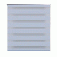 Helloshop26 - Store enrouleur blanc tamisant 100 x 175 cm  fenêtre rideau pare-vue volet roulant  4102104 - blanc aluminium 3000537047360