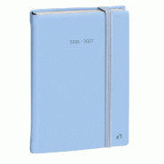 Quo Vadis - Agenda 16 mois - 2026-2027 - Plan Note - Semainier Notes - Multilingue - Pastel - Bleu clair - 16 mois de septembre à décembre - 15x21 c