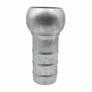 Raccord d'irrigation type Bauer mâle en acier zingué cannelé - YBAMDA200AC - 8