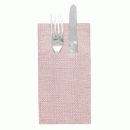Serviette kangourou spunlace lie de vin 40x40cm par 700