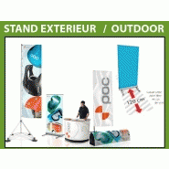 Stand d'affichage extérieur