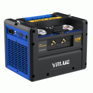 Station de récupération compacte 1 CV monocylindre - 145 L/h - légère 8,9 kg - avec accessoires - compatible R32