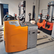 Still Transpalette autoporté occasion 2T - Plateforme fixe