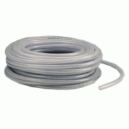 Tuyau armé air comprimé et eau tricoclair al, diamètre intérieur 20 mm, diamètre extérieur 28 mm, rouleau de 25 m