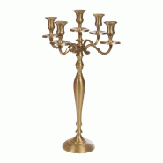 Chandelier or 5 branches - Autre Aluminium Amadeus 35x35 cm - doré aluminium 3520071976617 Chandelier or 5 branches - Autre Aluminium Amadeus 35x35 cm - doré aluminium 3520071976617