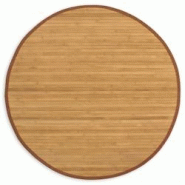 Décoshop26 - Tapis en bambou rond brun Ø 120cm TAP06068 - 3000123246092 Décoshop26 - Tapis en bambou rond brun Ø 120cm TAP06068 - 3000123246092