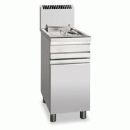 Friteuse professionnelle gaz de ville sur coffre 1 bac 14 litres - PMG15