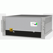 Générateur d'Hydrogène Rackable 19"  - jusqu'à 3300 cc/min, 99.99999% pureté, 16 bar - HG 5U PRO 3300 V4