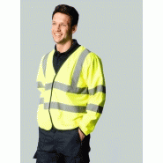 Gilet de securite manches longues