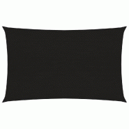 Helloshop26 - Voile toile d'ombrage parasol 160 g/m² PEHD 2 x 4,5 m noir 02_0009191 - noir 3000492082727