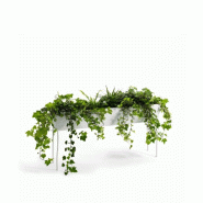 Séparateur d'espace végétal "GREEN" - Jardinière - Longueur 120 cm