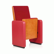 Siège avec dossier en bois et assise relevable - Auditorium Siège avec dossier en bois et assise relevable - Auditorium
