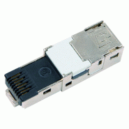 TELEGÄRTNER STX RJ45 Connecteur mâle à confectionner, AWG22-26 Cat.6 Classe EA (ISO)_0