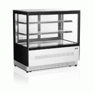 Vitrine réfrigérée sur base 191 litres | Tefcold - LPD1200F/BLACK