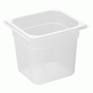 Bac en polypropylène GN 1/6 150 mm - 162 x 150 x 150 mm - NISBETS ESSENTIALS - 5050984797408