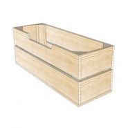 Bh2-pi54 - caisses en bois - simply à box - l18 x h20 x p54 cm