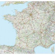 Carte de France Personnalisable - DAP - Partenaire Exclusif Michelin