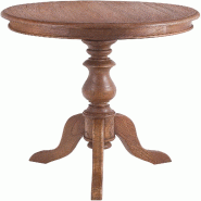 CLP Table d'appoint Wiva 70 cm Marron - marron Bois manufacturé 326076