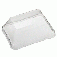 Couvercle pour ravier Natura réf 38860 rPET transparent 9x6,5x4cm - par 500