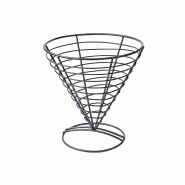 ECOLOMIQUE - 6 Pcs - Porte cÎne rond métal noir à 175 mm 175 x 185 mm - noir métal 294CONE18 ECOLOMIQUE - 6 Pcs - Porte cÎne rond métal noir à 175 mm 175 x 185 mm - noir métal 294CONE18