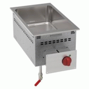 EURAST - Drop-in / bain marie électrique gn 1/1 - 350x600x250 mm - 1300 W 230/1V - 12530631 - inox 12530631 EURAST - Drop-in / bain marie électrique gn 1/1 - 350x600x250 mm - 1300 W 230/1V - 12530631 - inox 12530631