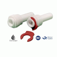 Manchons réducteurs 3/8 vers 1/4 avec clips de sécurité - Lot de 2 unités